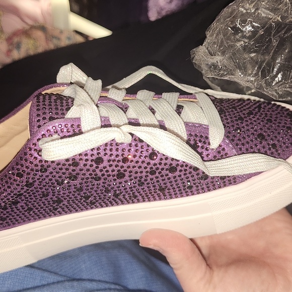 Shoes Purple Sparkle - Picture 3 of 4